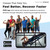 Teeter FitSpine X1 Inversion Table, Decompression Surface for Full-Body Stretch, Ergo Embrace Ankle Supports, Integrated Accessories, UL Safety Certified, Heavy-Duty 300 lb Capacity