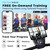 Teeter FreeStep Recumbent Cross Trainer Stepper, Zero-Impact Exercise Bike Alternative w/Patented Physical Therapy Stride, Up to 350lb, Free App w/Trainer Workouts
