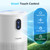MOOKA Air Purifiers for Home Large Room up to 1076ft², H13 True HEPA Air Filter Cleaner, Odor Eliminator, Remove Smoke Dust Pollen Pet Dander, Night Light, B-D02L White