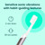 Electric Toothbrush for Adults - Time Travel & Soft Bristles with Travel Case & Replacement Brush