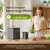 Electric Composter for Kitchen|3L Kitchen Compost Bin Countertop Odorless|Food Composter Auto-Cleaning