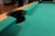 Mizerak Dynasty Space Saver 6.5' Billiard Table with Leg Levelers, Automatic Ball Return, and Classic Green Nylon Cloth
