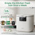 Electric Composter for Kitchen, Smart Compost Bin with Viewing Window Indoor Outdoor/Odorless