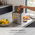 simplehuman Compost Caddy, Detachable and Countertop Bin, 4 Liter / 1.06 Gallon