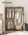 Freestanding Wardrobe Closet, Metal Clothing Racks, Heavy-Duty Garment Rack with Adjustable Shelves, Hanging Rods, Dividable, 15.8 x 47.2 x 70.9 Inches, Ink Black ULGR423B01