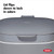 OXO Good Grips EASY-CLEAN COMPOST BIN - CHARCOAL