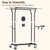 Heavy Duty Clothes Rack: 800LBS Rolling Clothing Garment Rack for Hanging Coat Double Rods Portable Cloth Racks with Wheels