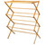 HOME IT Wooden Clothes Drying Rack for Laundry - Collapsible Folding Bamboo Laundry Drying Rack for Drying Clothes