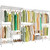 Garment Rack with Expandable Hanger Rods, Closet Organizer and Storage, (97.7-115.4")L x 15.7"W x 75.4"H, White
