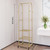 SUOERNUO Clothes Rack With Wheels and 3-Tier Metal Shelves,Clothing Rack For Hanging Clothes With 4 Hooks,