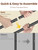 Portable Garment Rack Sturdy Closet Rack Trending Coat Rack for Laundry Bedroom Living Room