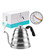 Barista Warrior Gooseneck Kettle with Thermometer - 1.2L Pour Over Coffee & Tea Kettle