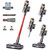 Cordless Vacuum Cleaner, Upgraded 55KPA 650W 70Mins Stick Vacuum with Hurricane Mode, Self-Standing, Touch Screen, 1.8L Dust Cup
