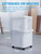 Midea Cube 20 Pint Dehumidifier for Basement, Up to 1,500 Sq. Ft. dehumidifier with drain hose