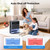 Dehumidifier, 106 OZ Water Tank Dehumidifiers for Home, 1000 sq.ft Quiet Dehumidifier for Basement