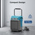 Portable Industrial Dehumidifiers with Wheels for Water Damage Restore, Basement, Garage
