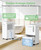 1500 Sq.ft Dehumidifier for Basement, Trazico 21 Pint Quiet Dehumidifiers for Home with Drain Hose, Smart Humidity Control, 3 Modes