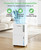 1500 Sq.ft Dehumidifier for Basement, Trazico 21 Pint Quiet Dehumidifiers for Home with Drain Hose, Smart Humidity Control, 3 Modes