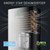 HOGARLABS 30 Pint Dehumidifiers for Home and Basements, with 3 Working Modes, Overflow Protection, and Auto Shut off Restart