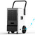 EUHOMY 160 Pints Commercial Dehumidifier for Basement,Large Dehumidifier for Basement With Drain Hose,Timer and 4 Wheels