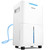 1500 Sq.ft Dehumidifier for Basement, SEAVON 21 Pint Dehumidifiers with Drain Hose for Home Large Room Bedroom Bathroom