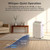 KNKA 2500 Sq.Ft Dehumidifier for Basement with Drain Hose Max 34 Pints, Dehumidifiers for Home, Bedroom