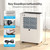 FreAire 2500Sq.Ft Dehumidifier, 34Pint Dehumidifiers for Home, Quiet Dehumidifier for Basement, Bedroom, Bathroom