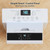 Dehumidifier for Basement,Energy Star Certified for 4500 Sq.Ft Large Room, MAX to 70 Pints/day, included 16.4 Feet Drain Hose and Pump,White