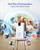 Dehumidifier, 95 OZ Water Tank Dehumidifiers for Home with Auto Shut Off, 1000 sq. ft. Dehumidifier for Bedroom Bathroom