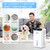 Dehumidifiers, Dehumidifier for Home (85 OZ, 800 sq.ft) Quiet Small Dehumidifier for Bedroom Bathroom Basement with Drain Hose