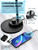 BOHON LED Desk Lamp with USB Charging Port 3 Color Modes Dimmable Reading Light Intelligent Induction Auto