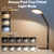 LED Desk Lamp for Home Office, 15W Computer Zoom Lighting with CRI >95, Memory & Timer Function