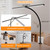 ShineTech LED Desk Lamp, 31.5" Ultra Wide Double Head Architect Light with Clamp, 50 Adjustable Lighting Modes