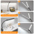ShineTech LED Desk Lamp, 31.5" Ultra Wide Double Head Architect Light with Clamp, 50 Adjustable Lighting Modes