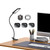 TROND LED Desk Lamp with Clamp, 1000LM Super Bright 3-Level Dimmable Desk Light 6000K Daylight