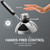 OTUS LED Desk Lamp for Home Office, Gesture On Off and Touch Control, Tall Architect Swing Arm Desk Light,