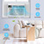GarveeHome 10000 BTU Window Air Conditioner with WiFi, Up to 450 Sqf for Small Rooms with Cooling, Remote & 4 Fan Speed, Quiet Operation, Perfect for Small Bedroom or Living Room, White