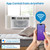 MERXENG 8000 BTU Window Air Conditioner – Energy Efficient, Quiet Operation, Remote Control, Dehumidifier, Easy Installation, 115V – For Rooms Up to 650 Sq.Ft – WiFi Plus