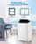 Garvee 14000 BTU Portable Air Conditioner for Rooms up to 750 Sq. Ft, 3-in-1 AC Unit with Cooling, Dehumidifier & Fan, 3 Fan Speeds, 24H Timer, Energy-Saving, Remote & Window Kit, Black Top