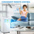 10000 BTU Portable Air Conditioners, 3 in 1 Cools 600 Sq.Ft, Quiet AC with Fan & Dehumidifier, LED Display, Remote & 24H Timer, for Bedroom/Dorms/Apartments, Window Kit Included
