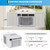 Garvee 18000 BTU Window Air Conditioner with Heat, Window Mounted AC Unit and Heater Combo with Dehumidifier & Fan for Apartment, Living Room, Bedroom, Rooms up to 1000 Sq. Ft, APP & Remote Control