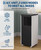 Garvee 8000 BTU Portable Air Conditioner, 3-in-1 Cooling, Dehumidifier & Fan for Rooms Up to 350 Sq. Ft. | Sleep Mode | Energy-Saving 24-Hr Timer | AC Unit w/Remote & Full Window Kit, Black Top, 115V
