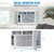 GarveeLife 6000 BTU Smart Window Air Conditioner – Fast Cooling up to 350 Sq.Ft – Quiet 110-115V Operation – Energy Efficient – Remote & App Control – Built-in WiFi – Easy Installation – There is WIFI