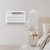 Keystone 8,000 BTU Wall Mounted Air Conditioner and Dehumidifier, 115V, Wall Unit for Bedroom, Bathroom, Small-Medium Sized Rooms up to 350 Sq.Ft., Quiet, High Efficiency Wall Mounted AC Unit, White
