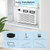 Electactic Window Air Conditioner 10,000 BTU, Air Conditioner Window Unit Up to 450 Sq.Ft,3 Fan Speeds,Easy Install,Energy Efficient,Washable Filter,White