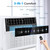 Electactic 12000BTU U-Shaped Window Air Conditioner,AC Window Unit Cools up tp 550 Sq.Ft, 3-in-1 Air Condtioner Unit with Full Window View,Energy-saving,6 Modes,24H Timer, White