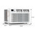 Electactic Window Air Conditioner, 14000 BTU Window AC Unit, Cooling Room 700sq.ft, Fast Cooling, 24H Timer,Dehumidifier Mo, Energy Saving, Remote Control for Living Room, Bedroom, Office