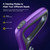 BOJUK Scrub & Steam Mop with Rotating Mop Pads, LED Headlights, 6 Scrub Pads, Large Tank, Swivel Steering, Effortless Scrubbing Hard Floor Cleaner Upgraded