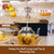 1500ml Glass Teapot with Removable Infuser, Stovetop Safe Tea Kettle