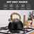 Tea Pot for Stovetop, 2.5QT Whistling Kettle with 5-Layers bottom